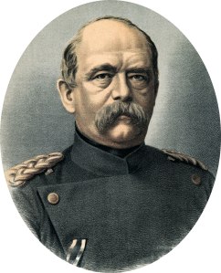 Otto Eduard Leopold von Bismarck (1815-1898), le premier chef de gouvernement de l'Empire allemand.