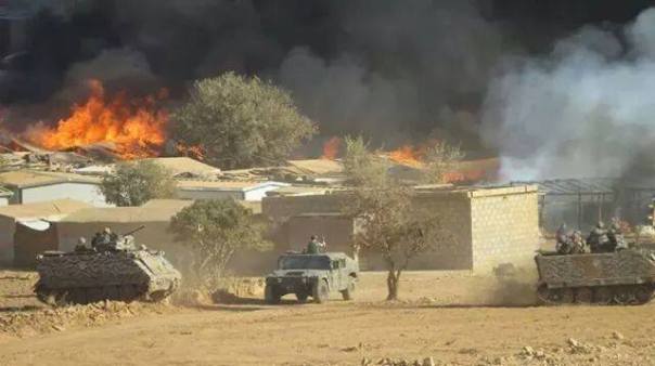 Le 25 septembre dernier, les blindés libanais attaquent le camp d’Alsanabel.