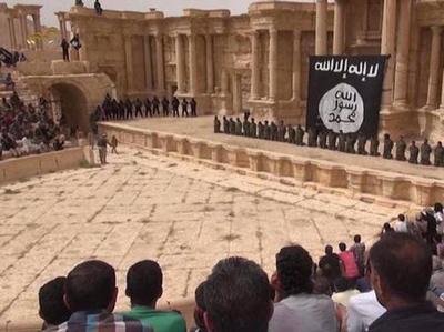 When ISIS/Daesh took Palmyra last May, many people feared they might blow up the ancient city at once. They didn't, but now the vestiges of the ancient civilization there were soon turned into a stage for ISIS/Daesh to use toward propaganda purposes.