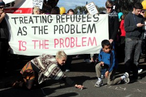 Refugee Rights Protest at Broadmeadows, Melbourne
